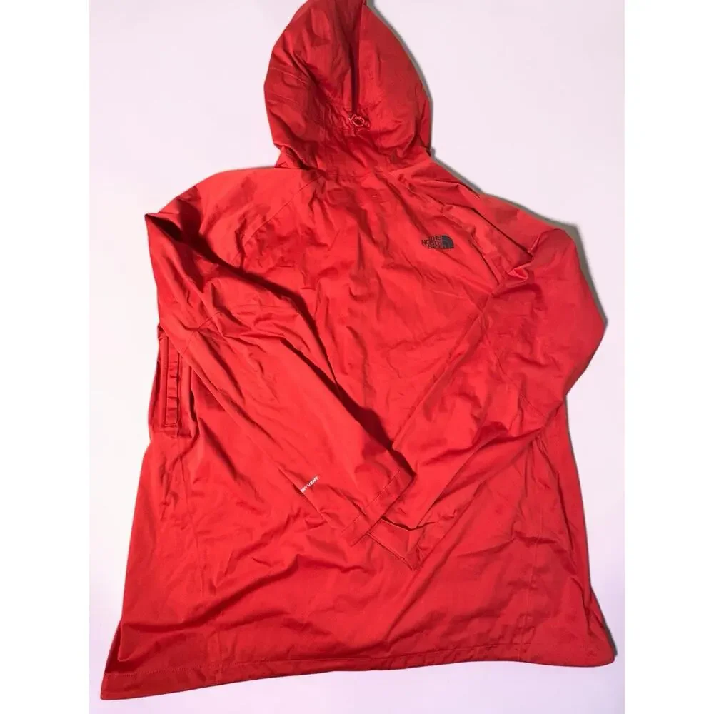 The North Face Men's Dry Vent Rain Jacket, Size XXL Red